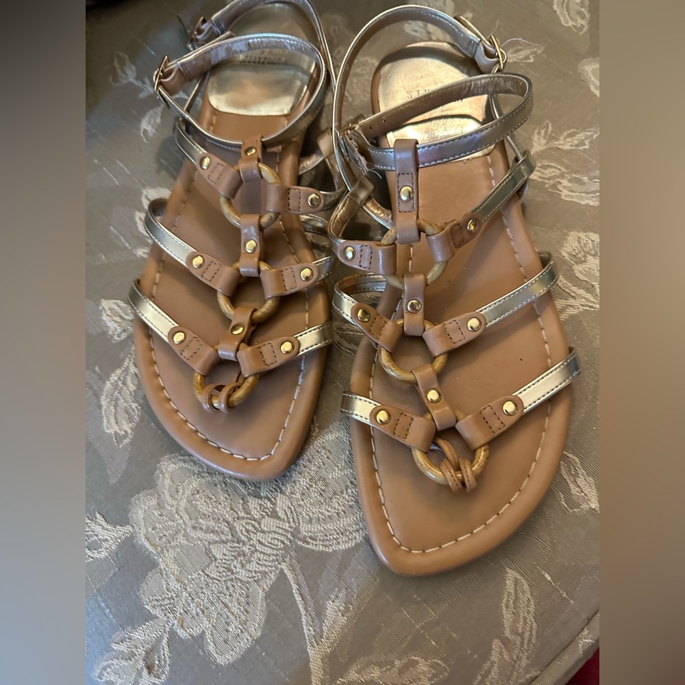 Stuart Weitzman Tan Sandals size 8
